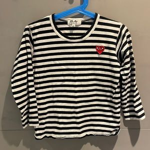Play comme des garcons long sleeve t shirt